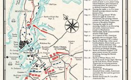 Mt Vernon Map of The New York Campaign